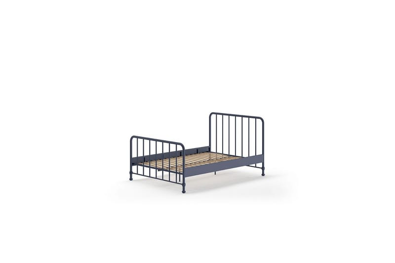Sänky Bronxx Sininen, 140 x 200 cm - Sininen, 140 x 200 cm - Huonekalut - Lasten kalusteet - Lastensängyt & juniorisängyt - Tavallinen lastensänky