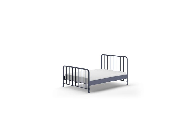 Sänky Bronxx Sininen, 140 x 200 cm - Sininen, 140 x 200 cm - Huonekalut - Lasten kalusteet - Lastensängyt & juniorisängyt - Tavallinen lastensänky