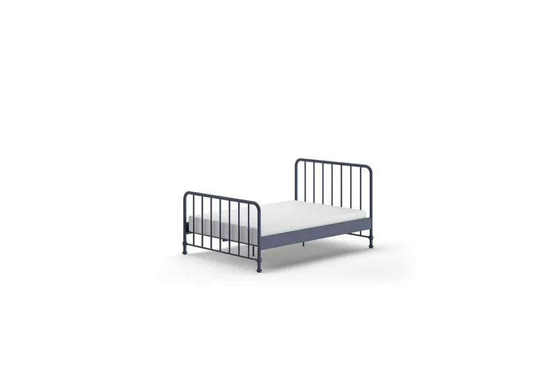 Sänky Bronxx Sininen, 140 x 200 cm - Sininen, 140 x 200 cm - Huonekalut - Lasten kalusteet - Lastensängyt & juniorisängyt - Tavallinen lastensänky