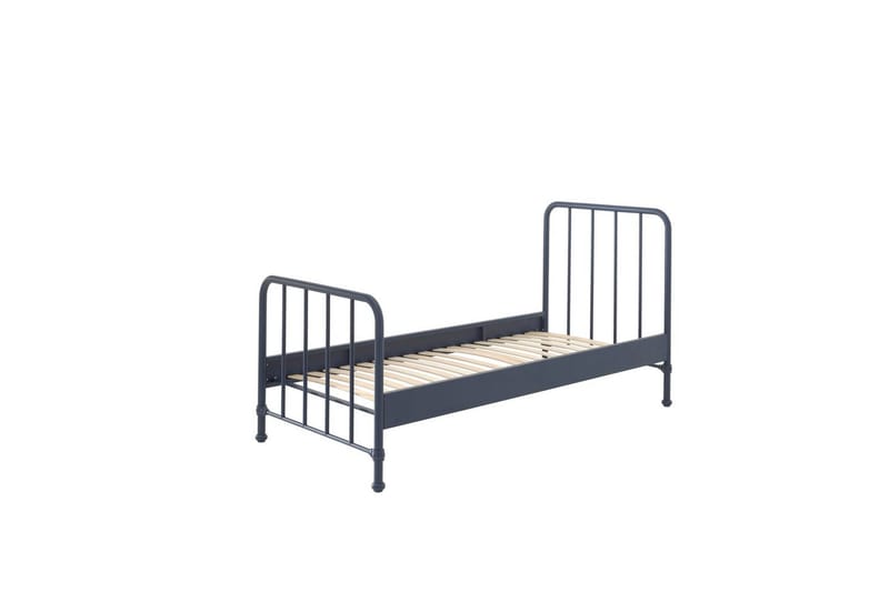 Sänky Bronxx Sininen, 90 x 200 cm - Sininen, 90 x 200 cm - Huonekalut - Lasten kalusteet - Lastensängyt & juniorisängyt - Tavallinen lastensänky