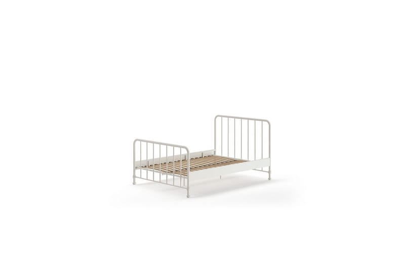 Sänky Bronxx Valkoinen, 140 x 200 cm - Valkoinen, 140 x 200 cm - Huonekalut - Lasten kalusteet - Lastensängyt & juniorisängyt - Tavallinen lastensänky