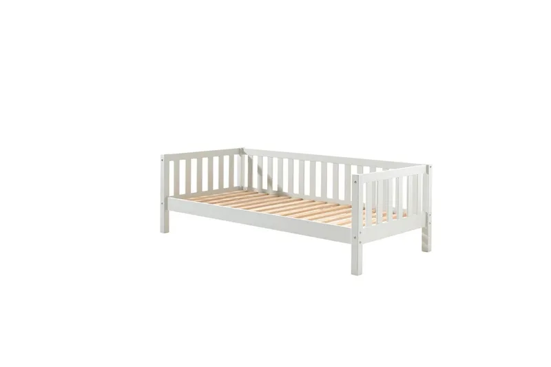 Sänky Fritz yhdellä Laatikkolla Valkoinen - Valkoinen - Huonekalut - Lasten kalusteet - Lastensängyt & juniorisängyt - Tavallinen lastensänky