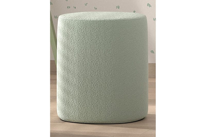 Sänky ja 2 yöpöytää Kuu 140x200 cm Oliivinvihreä - Oliivinvihreä - Huonekalut - Lasten kalusteet - Lastensängyt & juniorisängyt - Tavallinen lastensänky