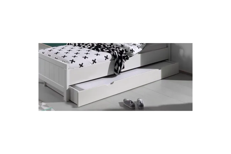 Sänky sälepohjalla ja laatikolla Erik - Huonekalut - Lasten kalusteet - Lastensängyt & juniorisängyt - Tavallinen lastensänky