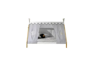 Sänky tekstiileillä Tipi 90x200 cm Jaloilla - Jaloilla - Huonekalut - Lasten kalusteet - Lastensängyt & juniorisängyt - Talosänky