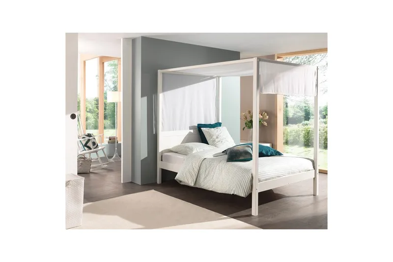 Sänky tekstiilisarjalla Pino Kanvas - Huonekalut - Lasten kalusteet - Lastensängyt & juniorisängyt - Tavallinen lastensänky