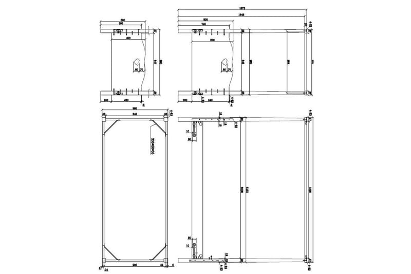 Sänky Tekstiilisetti Amori Valkoinen - Huonekalut - Lasten kalusteet - Lastensängyt & juniorisängyt - Tavallinen lastensänky