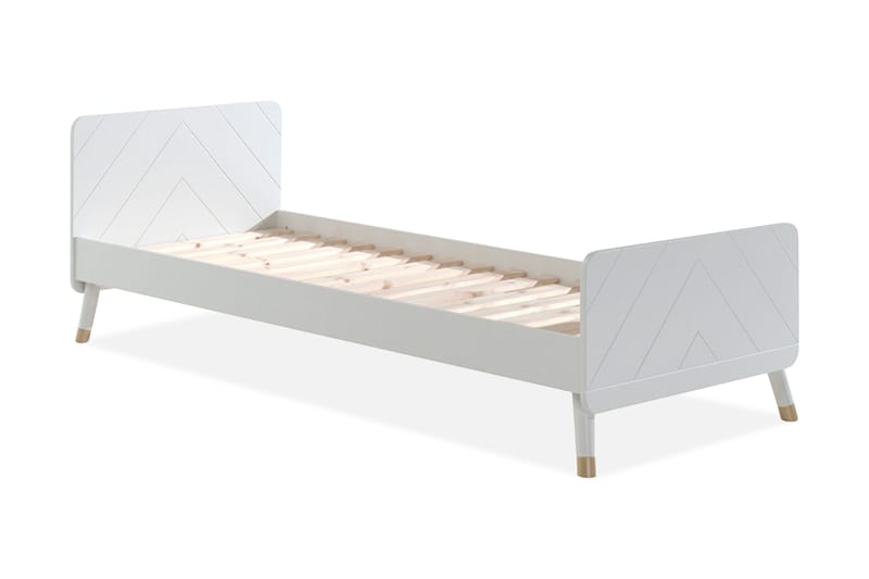 Sänky Plingshult 90x200 cm - Valkoinen - Huonekalut - Lasten kalusteet - Lastensängyt & juniorisängyt - Tavallinen lastensänky