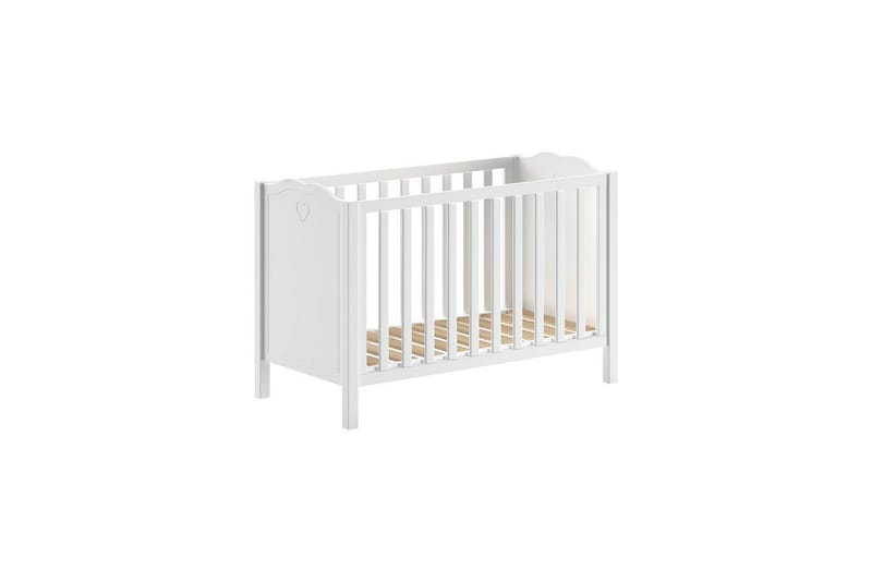 Spjälsäng Jaxx Amori 60 x 120 cm White Jaxx White