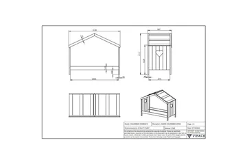 Talo sänky Amori 90 x 200 cm Valkoinen - Huonekalut - Lasten kalusteet - Lastensängyt & juniorisängyt - Talosänky