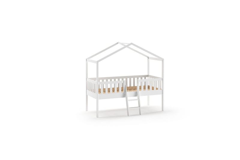 Talo sänky tikkailla Dallas 90x200 cm Valkoinen, undefined