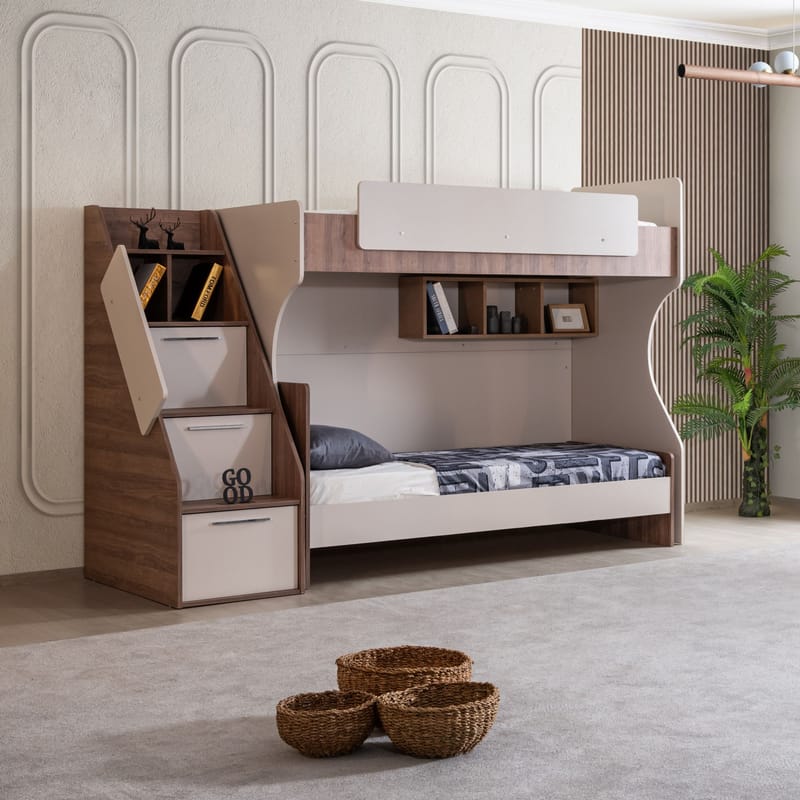 Bunk Bed Homitis - Huonekalut - Lasten kalusteet - Lastensängyt & juniorisängyt - Talosänky