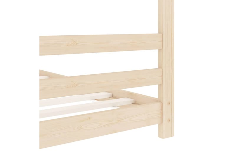 Lasten sängynrunko täysi mänty 70x140 cm - Huonekalut - Lasten kalusteet - Lastensängyt & juniorisängyt - Talosänky
