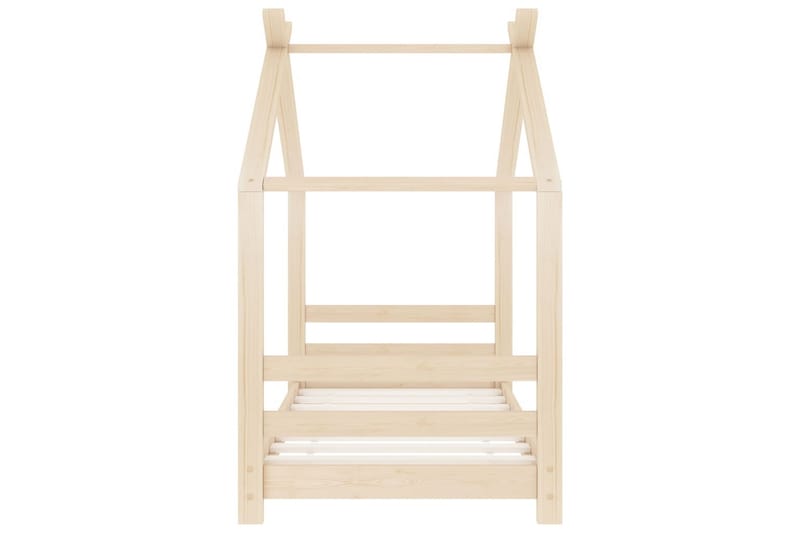 Lasten sängynrunko täysi mänty 70x140 cm - Huonekalut - Lasten kalusteet - Lastensängyt & juniorisängyt - Talosänky