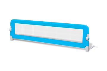Turvalaita lapsen sänkyyn 150 x 42 cm sininen - Sininen - Huonekalut - Lasten kalusteet - Lastensängyt & juniorisängyt