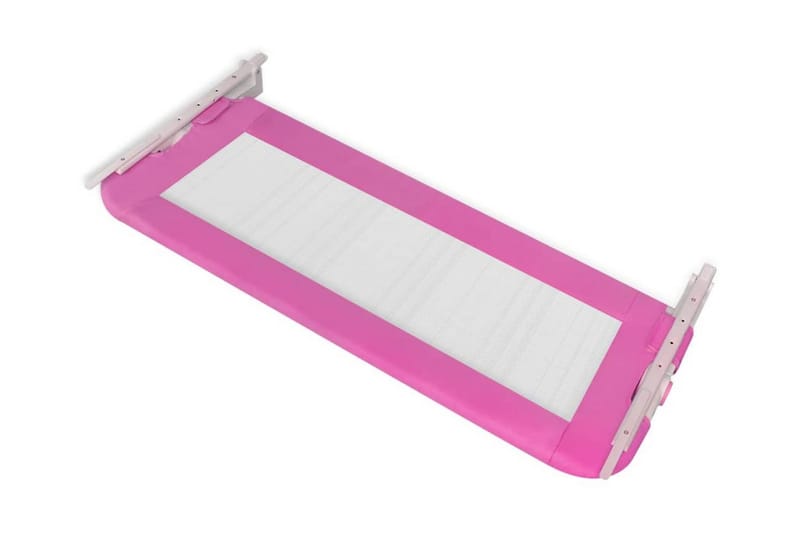 Turvalaita sänkyyn 2 kpl vaaleanpunainen 102x42 cm - Pinkki - Huonekalut - Lasten kalusteet - Lastensängyt & juniorisängyt