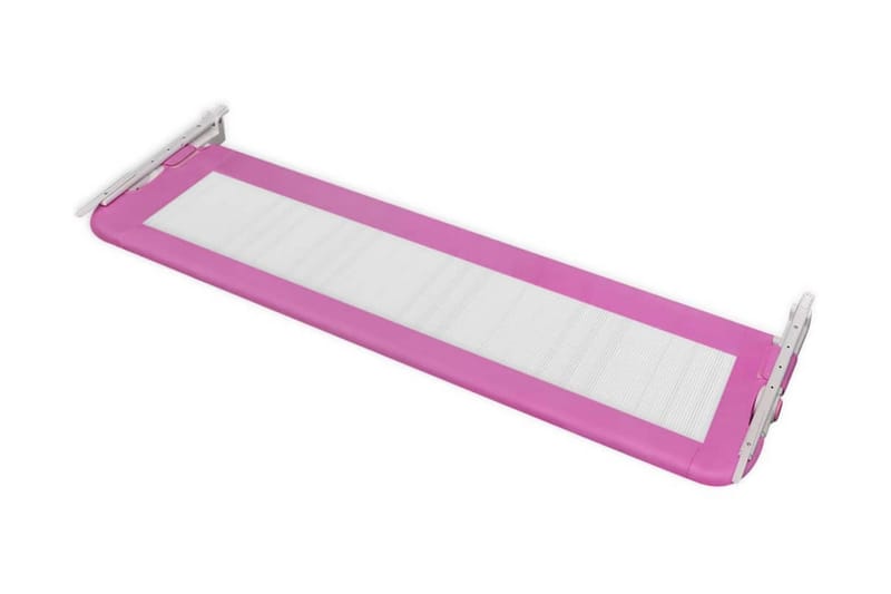 Turvalaita sänkyyn 2 kpl vaaleanpunainen 150x42 cm - Pinkki - Huonekalut - Lasten kalusteet - Lastensängyt & juniorisängyt