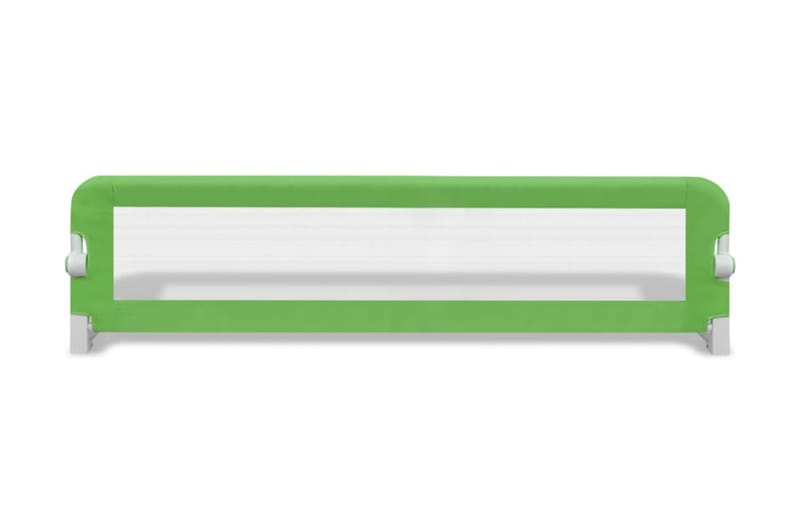 Turvalaita sänkyyn 2 kpl vihreä 150x42 cm - Vihreä - Huonekalut - Lasten kalusteet - Lastensängyt & juniorisängyt