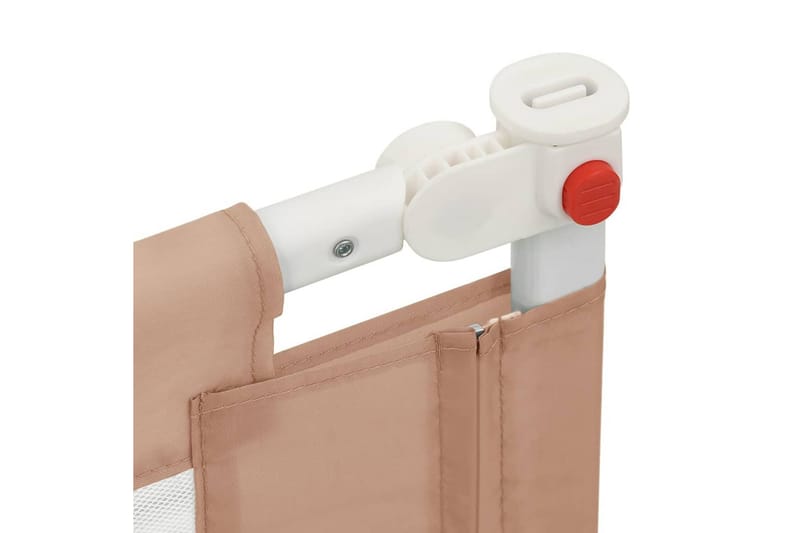 Turvalaita sänkyyn harmaanruskea 90x25 cm kangas - Taupe - Huonekalut - Lasten kalusteet - Lastensängyt & juniorisängyt