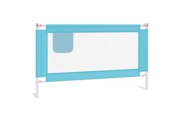 Turvalaita sänkyyn sininen 140x25 cm kangas - Sininen - Huonekalut - Lasten kalusteet - Lastensängyt & juniorisängyt