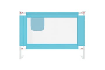 Turvalaita sänkyyn sininen 90x25 cm kangas - Sininen - Huonekalut - Lasten kalusteet - Lastensängyt & juniorisängyt