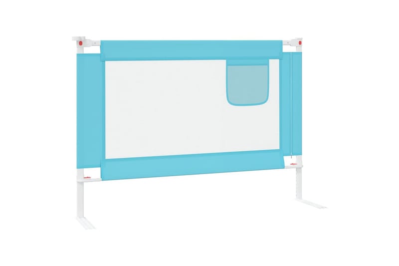 Turvalaita sänkyyn sininen 90x25 cm kangas - Sininen - Huonekalut - Lasten kalusteet - Lastensängyt & juniorisängyt