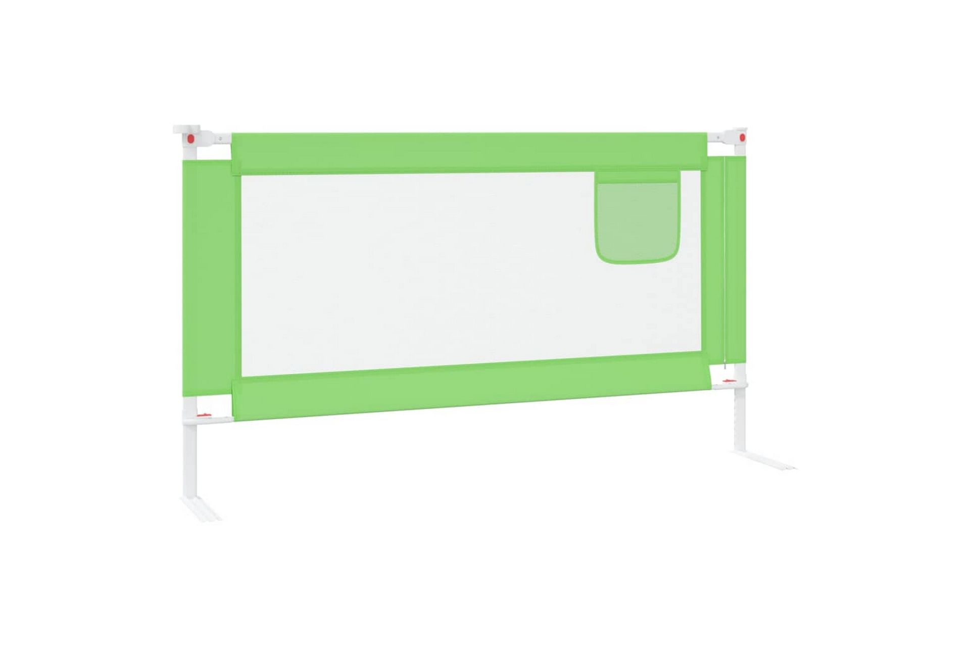 Turvalaita sänkyyn vihreä 150x25 cm kangas - Vihreä - Huonekalut - Lasten kalusteet - Lastensängyt & juniorisängyt