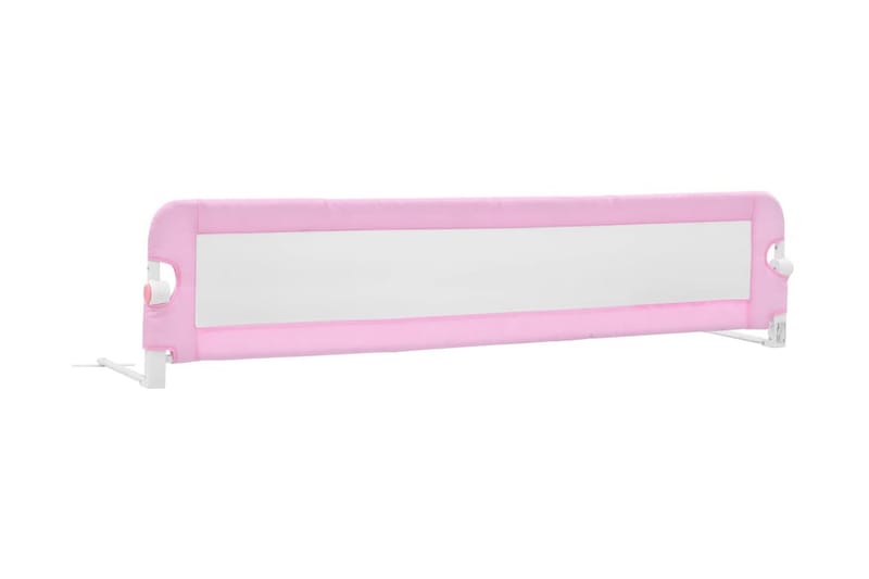 Turvalaita sänkyyn polyesteri 180x42 cm pinkki - Pinkki - Huonekalut - Lasten kalusteet - Lastensängyt & juniorisängyt