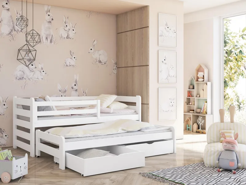 Tynor Juniorisänky 90x200 cm - Beige - Huonekalut - Lasten kalusteet - Lastensängyt & juniorisängyt - Tavallinen lastensänky