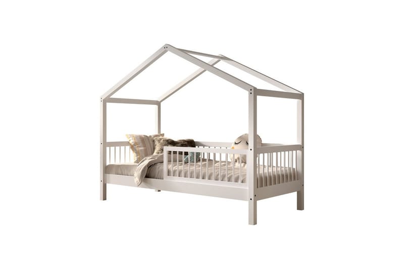 Unisänky turvakaiteella Forrest Valkoinen, Valkoinen