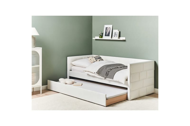 Vedettävä sänky Chavonne - Valkoinen - Huonekalut - Lasten kalusteet - Lastensängyt & juniorisängyt - Tavallinen lastensänky