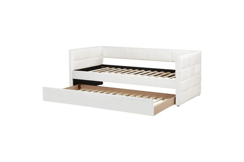 Vedettävä sänky Chavonne - Valkoinen - Huonekalut - Lasten kalusteet - Lastensängyt & juniorisängyt - Tavallinen lastensänky