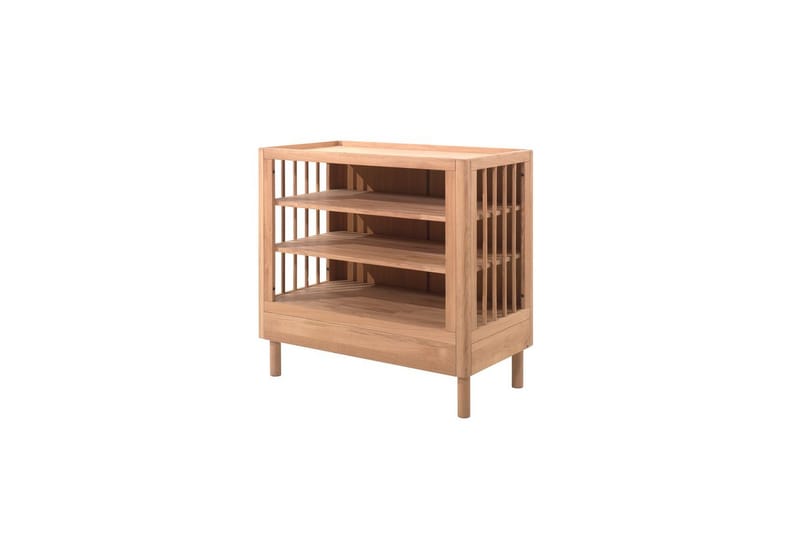 Spjälsäng med skötbord Jaxx Forrest Jaxx oak - Huonekalut - Lasten kalusteet - Lasten huonekalusetti