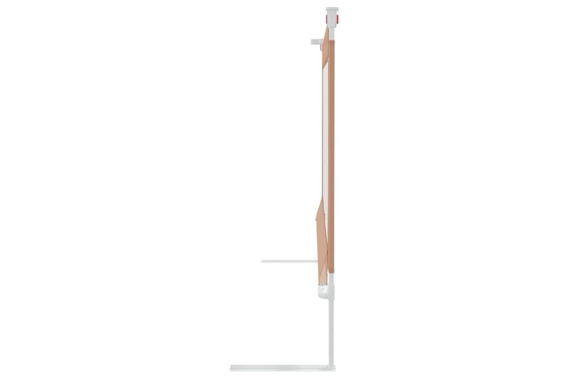 Turvalaita sänkyyn harmaanruskea 100x25 cm kangas - Taupe - Huonekalut - Lasten kalusteet - Lastensängyt & juniorisängyt