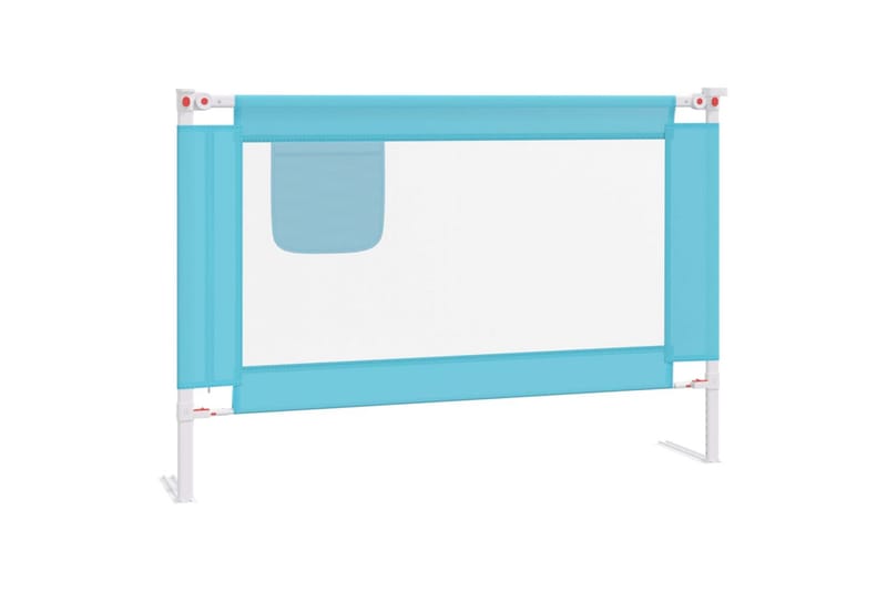 Turvalaita sänkyyn sininen 100x25 cm kangas - Sininen - Huonekalut - Lasten kalusteet - Lastensängyt & juniorisängyt