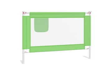 Turvalaita sänkyyn vihreä 100x25 cm kangas - Vihreä - Huonekalut - Lasten kalusteet - Lastensängyt & juniorisängyt