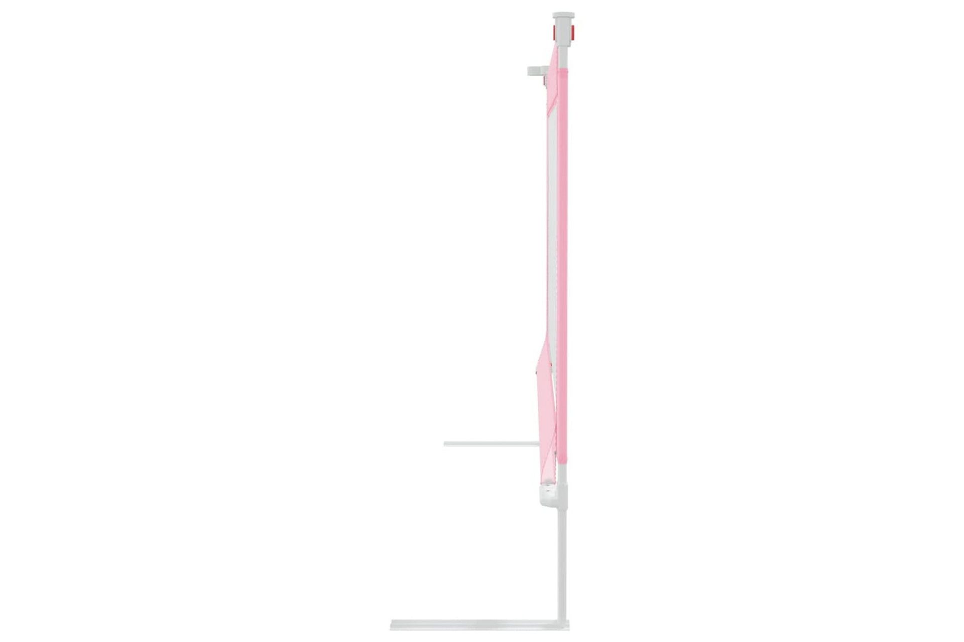 Turvalaita sänkyyn pinkki 120x25 cm kangas - Pinkki - Huonekalut - Lasten kalusteet - Lastensängyt & juniorisängyt