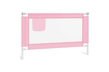 Turvalaita sänkyyn pinkki 120x25 cm kangas - Pinkki - Huonekalut - Lasten kalusteet - Lastensängyt & juniorisängyt