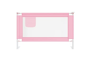 Turvalaita sänkyyn pinkki 120x25 cm kangas - Pinkki - Huonekalut - Lasten kalusteet - Lastensängyt & juniorisängyt