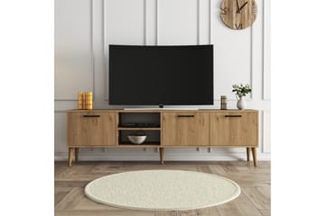 Essexa TV-taso 180x35 cm ruskea - Huonekalut - TV- & Mediakalusteet - Tv taso & Mediataso