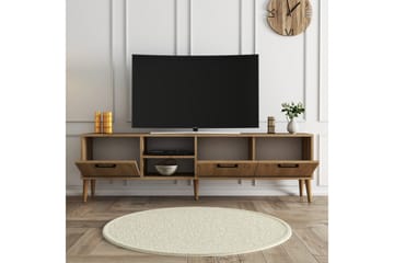 Essexa TV-taso 180x35 cm ruskea - Huonekalut - TV- & Mediakalusteet - Tv taso & Mediataso