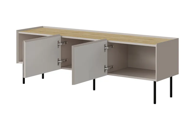 Akie TV-taso 150 cm - Beige - Huonekalut - TV- & Mediakalusteet - Tv taso & Mediataso
