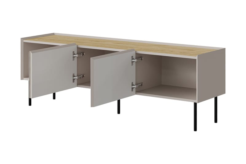 Akie TV-taso 150 cm - Beige - Huonekalut - TV- & Mediakalusteet - Tv taso & Mediataso