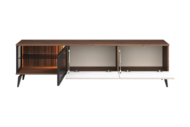 Akinari TV-taso 180 cm - Ruskea / Beige - Huonekalut - TV- & Mediakalusteet - Tv taso & Mediataso