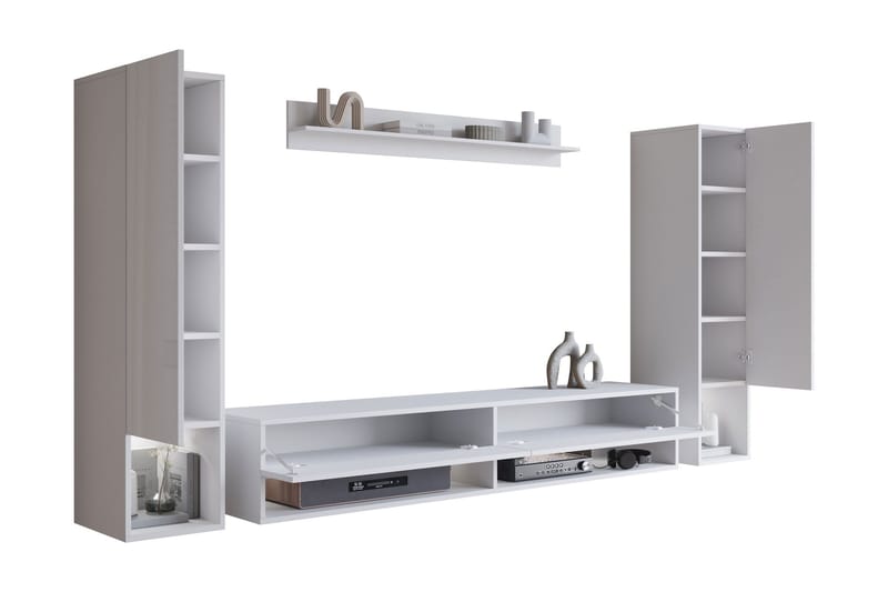 Amadeo TV-huonekalusetti - Ruskea - Huonekalut - TV- & Mediakalusteet - TV-kalustepaketti