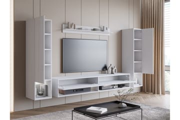 Amadeo TV-huonekalusetti - Valkoinen - Huonekalut - TV- & Mediakalusteet - TV-kalustepaketti
