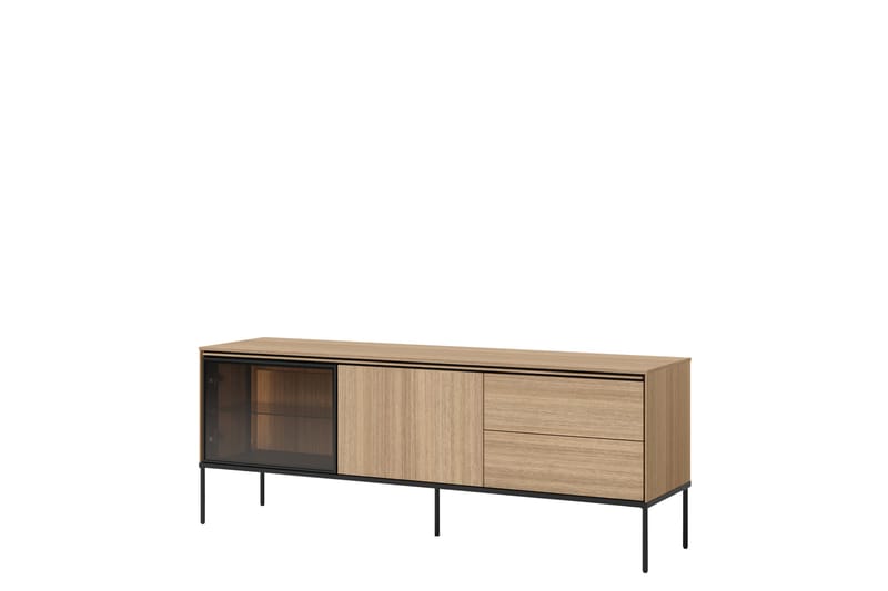 Basici Tv-Taso 167x41 cm - Ruskea - Huonekalut - TV- & Mediakalusteet - Tv taso & Mediataso