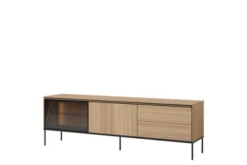 Basici Tv-Taso 197x41 cm - Harmaa/Vihreä - Huonekalut - TV- & Mediakalusteet - Tv taso & Mediataso