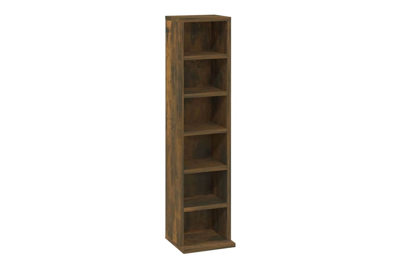 beBasic CD-hylly savutammi 21x20x88 cm tekninen puu - Ruskea - Huonekalut - TV- & Mediakalusteet - CD-hylly & DVD-hylly