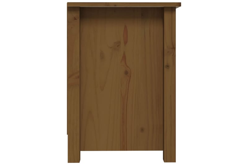 beBasic TV-kaappi hunajanruskea 70x36,5x52 cm täysi mänty - Ruskea - Huonekalut - TV- & Mediakalusteet - Tv taso & Mediataso